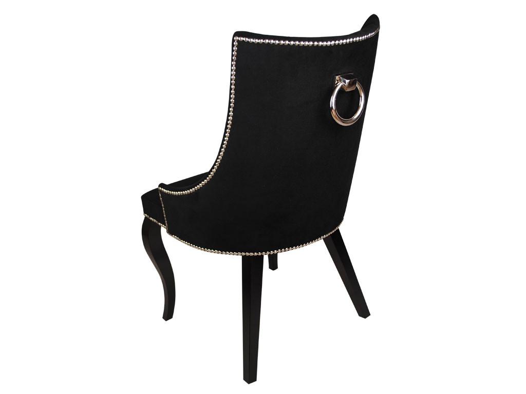 Krzesło pikowane z kołatką " Presto Glamour"