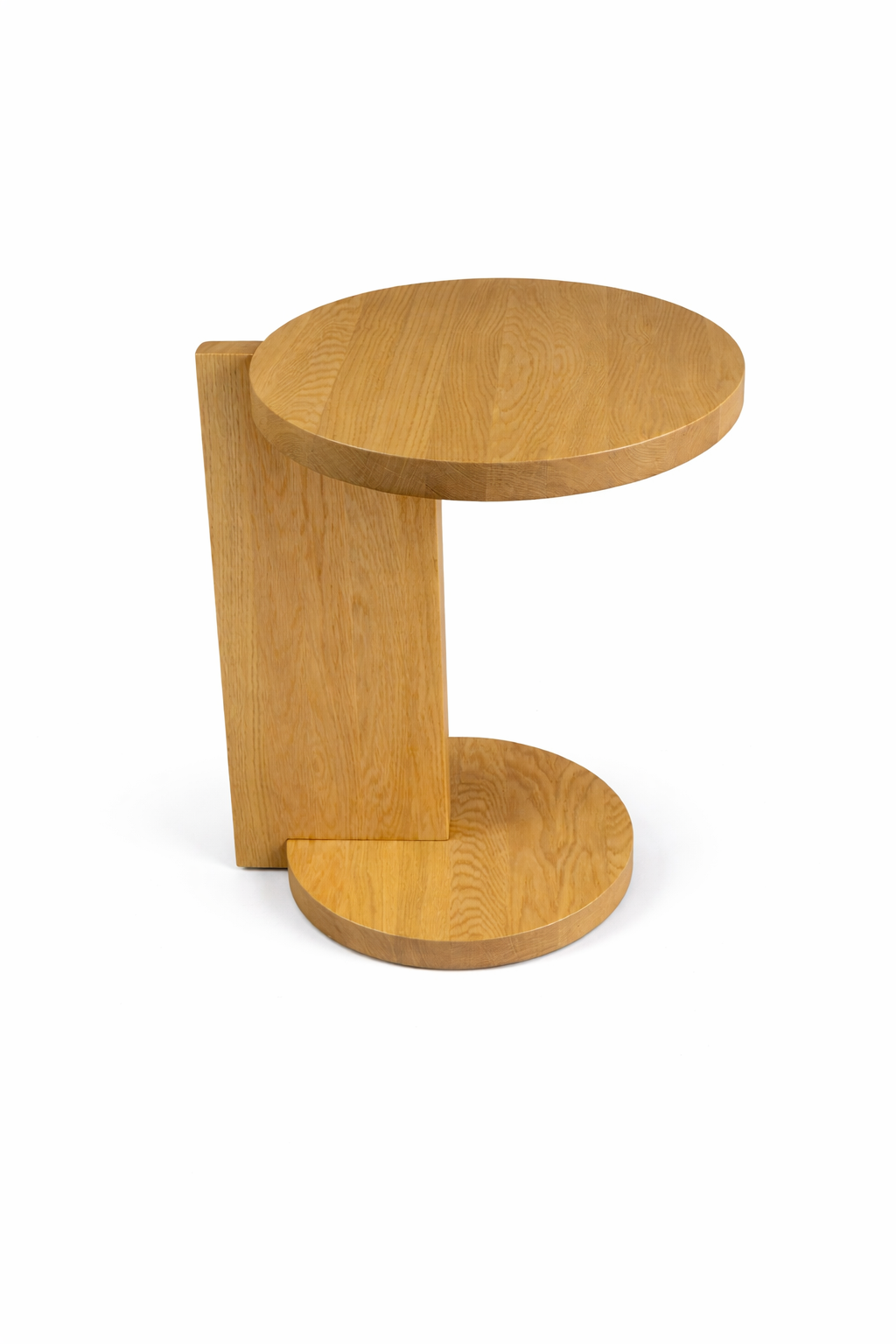 stolik pomocniczy dębowy